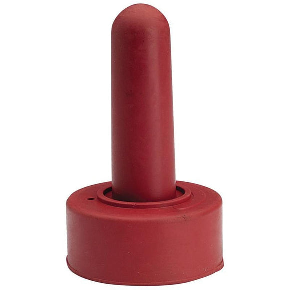LITTLE GIANT SNAP ON CALF NIPPLE (1X4 IN, RED)