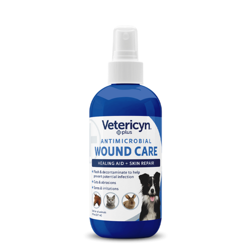 Vetericyn Plus® Antimicrobial All Animal Wound and Skin Care 3 oz (3 oz)