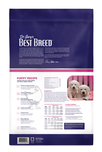 Dr. Gary's Best Breed Puppy Recipe