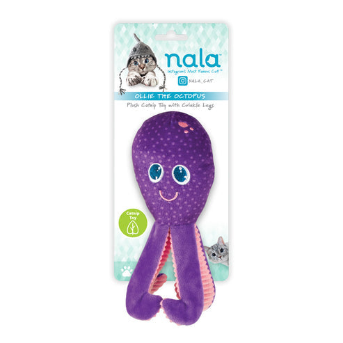 Hero Nala Ollie The Octopus Plush Catnip Cat Toy