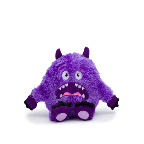 Fabdog Fluffy Medium Purple Monster Dog Toy (14)