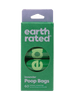 Earth Rated Poop Bags on Refill Rolls (60 Bags - Unscented)