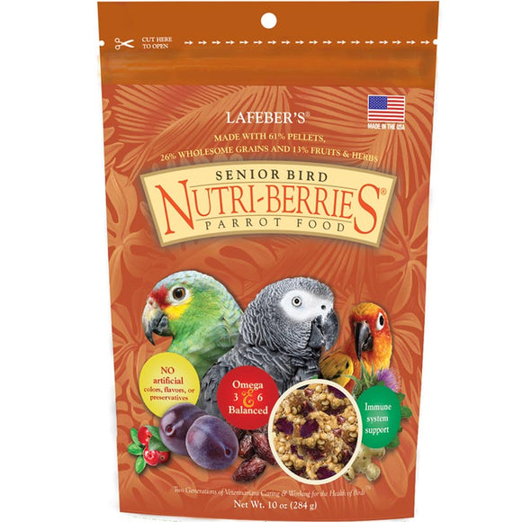 Lafeber Senior Bird Nutri-Berries for Parrot Food