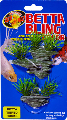 Zoo Med Betta Bling™ Decor – Tiered Rocks (1 Pack)