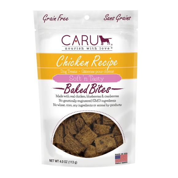 Caru Soft ‘n Tasty Baked Chicken Recipe Bites for Dogs