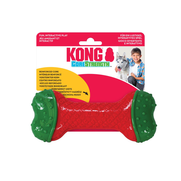 KONG Holiday CoreStrength Bone Dog Toy (Medium/Large)