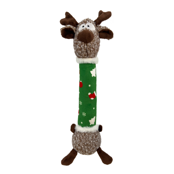 KONG Holiday Shakers Luvs Reindeer Dog Toy (Medium)