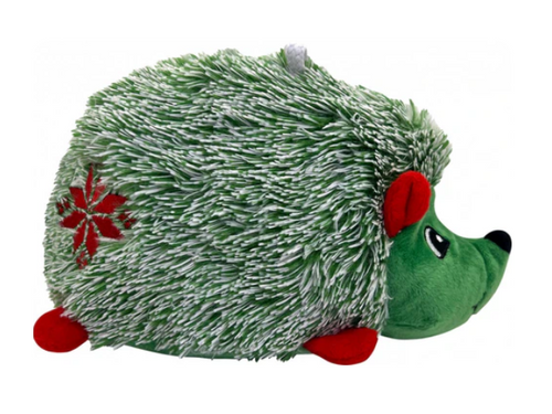 KONG Company Holiday Comfort HedgeHug Dog Toy