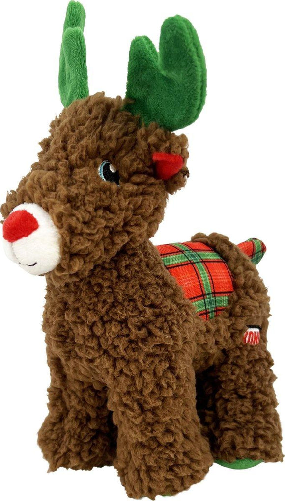 KONG Holiday Sherps Reindeer Dog Toy