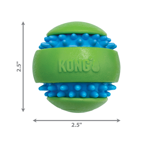 Kong Squeezz Goomz Ball Dog Toy (Large)