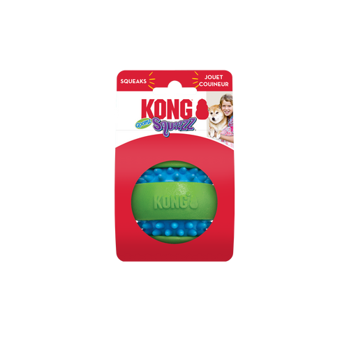 Kong Squeezz Goomz Ball Dog Toy (Large)