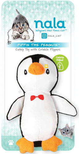 Hero Nala Pippin The Penguin Plush Catnip Cat Toy (6.7L x 5.4W x 4.5H)