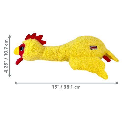 KONG Scruffs Chicken Dog Toy (Medium/Large)