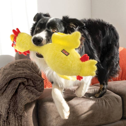 KONG Scruffs Chicken Dog Toy (Medium/Large)