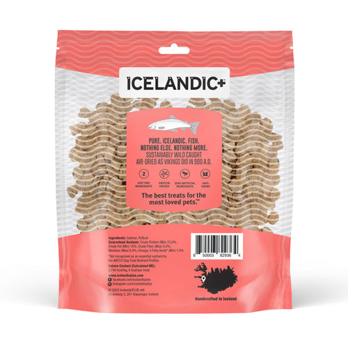 Icelandic+ Salmon Mini Fish Chips Dog Treats (2.5 oz)