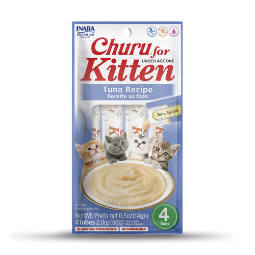 Inaba Churu For Kitten Tuna Recipe (2 oz)