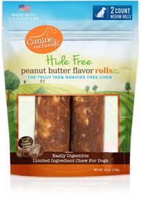 Canine Naturals Hide Free Peanut Butter Chews