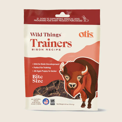 Otis Wild Things Trainers Bison Recipe Dog Treats (4 oz)