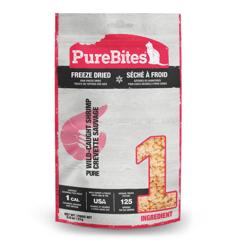 PureBites Shrimp Freeze Dried Cat Treats (.53-oz)