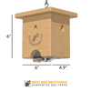 Best Bee Brothers Carpenter Bee Pine Turbo Trap with Bee Vault