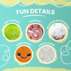 Snugarooz Carrot and Pea Dog Toy