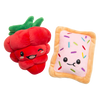 Snugarooz Poptart & Raspberry Dog Toy