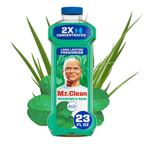 Mr. Clean All Purpose Cleaner, Cleaning Liquid, Meadows & Rain