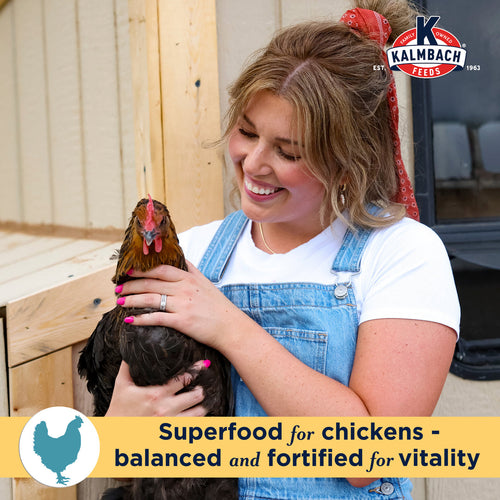 Kalmbach Feeds Henhouse Reserve Love Bug™ for Chickens and Poultry