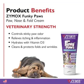 Zymox Funky Paws - 3.2 oz. tube