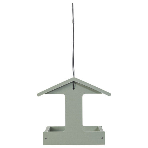 Bird's Choice Recycled Plastic Fly-Thru Feeder in Sage Green