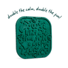Woof FlipMat Dual-Sided Lick Mat and Slow Feeder for Dogs