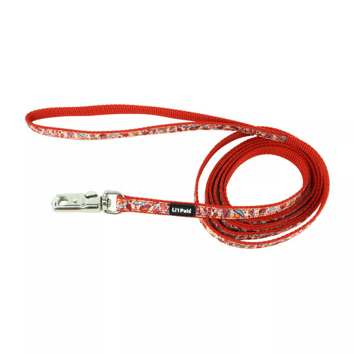 Coastal Pet Products Li'l Pals by Coastal Charming Ribbon Overlay Dog Leash