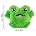 KONG Ziggles Frog Dog Toy