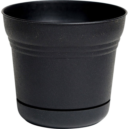 SATURN PLANTER (12 INCH, BLACK)