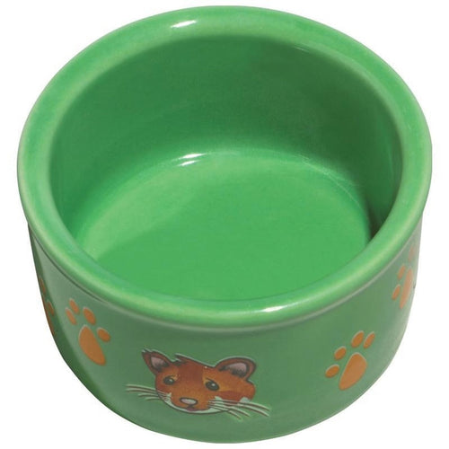 KAYTEE PAW-PRINT PETWARE BOWL (3 IN, ASSORTED)