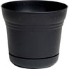 SATURN PLANTER (10 INCH, BLACK)