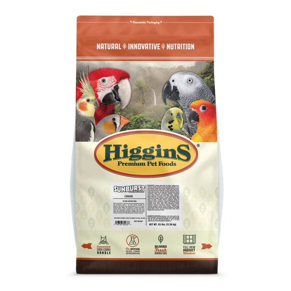 HIGGINS SUNBURST GOURMET BLEND CONURE