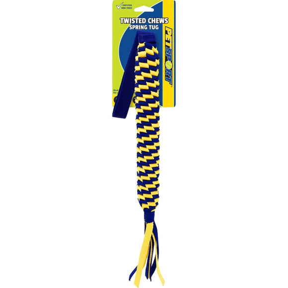 PETSPORT TWISTED CHEWS SPRING TUG (LG)