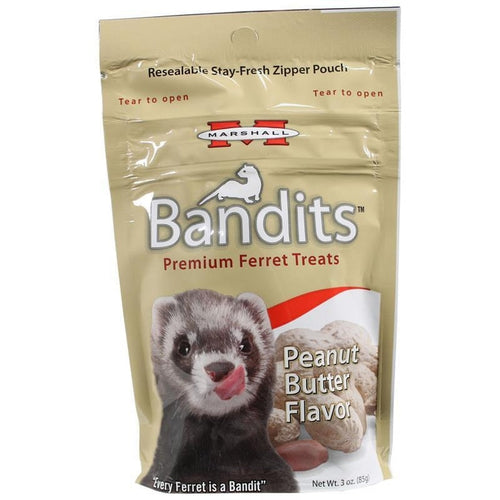 BANDITS PREMIUM FERRET TREAT (3 OZ, PEANUT BUTTER)