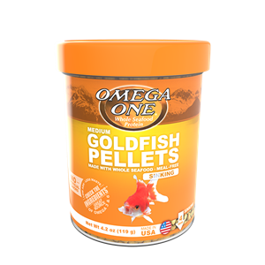 Omega One Goldfish Pellets Medium Sinking