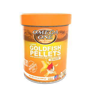 Omega One Goldfish Pellets Large Sinking