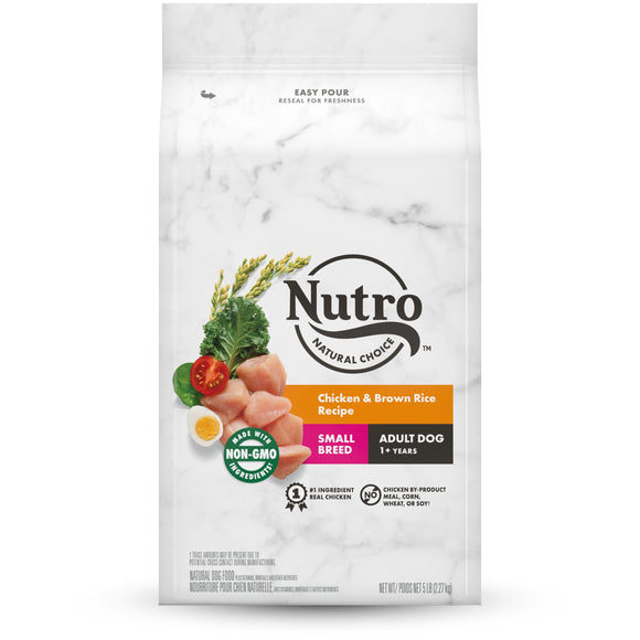 Nutro NATURAL CHOICE™ SMALL BREED ADULT CHICKEN & BROWN RICE RECIPE