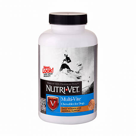 Nutri-Vet Multi-Vite Chewable Tablets (180 Count)