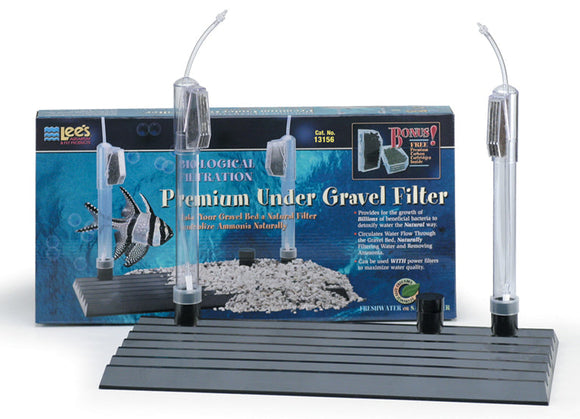 Lee's Aquarium & Pet Products Under Gravel Filter, Premium, 20L29 gallon