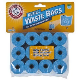 Pet Waste Refill Bags, For Dispenser, 180-Ct.