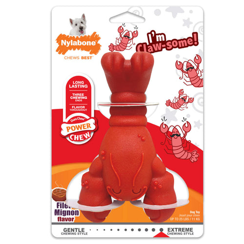 Nylabone Power Chew Lobster Dog Toy