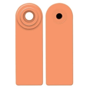 Allflex Global Sheep Ear Tags - Blank Sheep Id Tags Orange 25 Ct