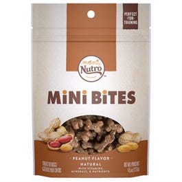 Dog Treats, Peanut Butter Mini Bites, 4.5-oz.