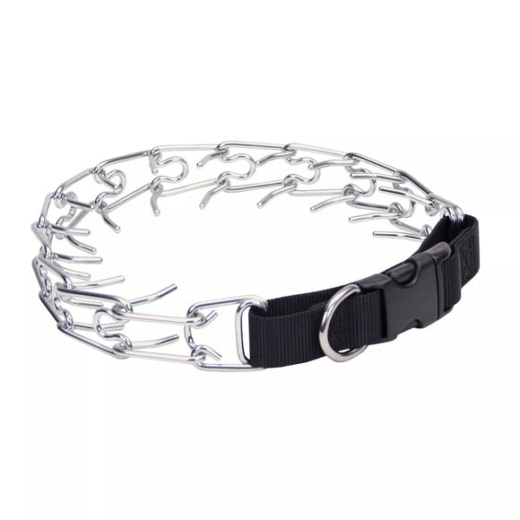 Coastal Pet Titan Easy-On Dog Prong Training Collar with Buckle (3.3 MM X 20