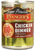 Evangers Super Premium Chicken Dinner Canned Dog Food